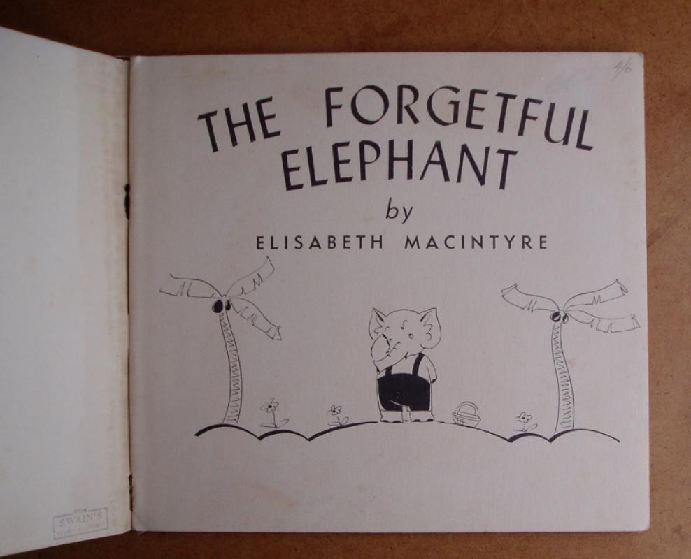 The Forgetful Elephant | Books | PBFA
