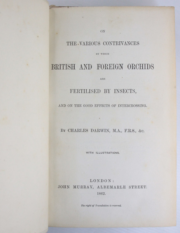 ON THE VARIOUS CONTRIVANCES BY WHICH BRITISH AND FOREIGN ORCHIDS ARE ...