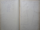 1938 Manuscript Book FRENCH DRESS MAKING Garment Cutting Design Patterns Clothes  (11)