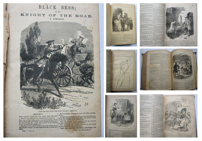 BLACK BESS; THE KNIGHT OF THE ROAD, Books