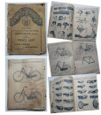 1898 BICYCLE ACCESSORIES Victorian Trade Catalogue HARPURS of BIRMINGHAM Cycling  (23)