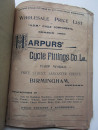 1898 BICYCLE ACCESSORIES Victorian Trade Catalogue HARPURS of BIRMINGHAM Cycling  (2)