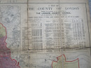 A MAP OF THE COUNTY OF LONDON SHEWINGTHE BOUNDARY JURISDICTION OF THE LONDON COUNTY COUNCIL LAND TRANSFER ACT  1899 (6)