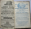 1850 Slater's DIRECTORY of MANCHESTER & SALFORD with RARE MAP Genealogy History  (22)