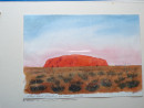 1989 1994 AUSTRALIAN TOURS in 29 Original Water Colour Paintings Manuscript Book  (16)