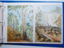 1989 1994 AUSTRALIAN TOURS in 29 Original Water Colour Paintings Manuscript Book  (20)