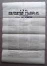 1901 AYR CORPORATION TRAMWAYS Bye-Laws Poster Scotland ALLOWAY PRESTWICK TRAMS  (1)