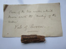 PIECE OF THE TREE UNDER WHICH THOMAS MOORE WROTE The Meeting of the Waters  (7)