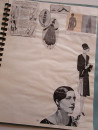 Manuscript Book WOMEN'S DRESS & FASHION Clothes in the 20th Century HANDWRITTEN  (12)