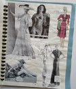 Manuscript Book WOMEN'S DRESS & FASHION Clothes in the 20th Century HANDWRITTEN  (14)