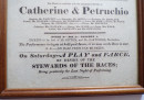 1825 BRIDGNORTH Shropshire Theatre Poster Play & A Farce for HORSE RACING WEEK touchstone  (2)