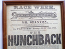 1832 BRIDGNORTH Shropshire Theatre Poster THE HUNCHBACK Sheridan Knowles GRETNA  (3)