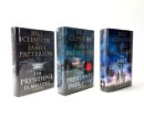 The President is Missing, The President's Daughter, & The First Gentleman, by Bill Clinton and James Patterson, All Signed by Both, First editions IMG_8294