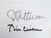 The President's Daughter, Bill Clinton and James Patterson, Signed by Both, First edition IMG_6821