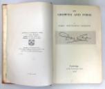 On Growth and Form, D'Arcy Wentworth Thompson, 1st edition signed copy (Cambridge University Press, 1917). Sir Robert Ludwig Mond provenance. IMG_8440