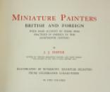 Miniature Painters British and Foreign, J.J. Foster, Signed Edition Royale, No. 13:45. 1903. IMG_0804