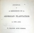 Journal of a Residence on a Georgian Plantation in 1838-1839, Frances Anne Kemble, 1863 IMG_8771A
