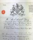 Original 1912 British Passport of Mr. Edmond John Hay, issued by Sir Edward Grey, 1st Viscount Grey of Fallodon, British Liberal Statesman and Ambassador to the United States IMG_8393