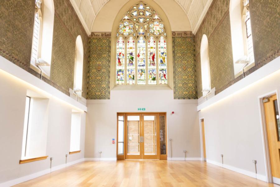 Cambridge MAIN, St Barnabus, stained windows