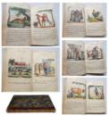 1847 Three Children's Chapbooks, One HAND COLOURED Little Dame Crump & Her Pig  (2)