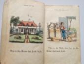 1847 Three Children's Chapbooks, One HAND COLOURED Little Dame Crump & Her Pig  (5)