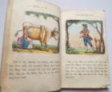1847 Three Children's Chapbooks, One HAND COLOURED Little Dame Crump & Her Pig  (8)