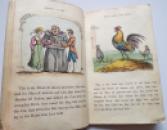 1847 Three Children's Chapbooks, One HAND COLOURED Little Dame Crump & Her Pig  (9)