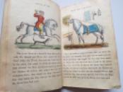 1847 Three Children's Chapbooks, One HAND COLOURED Little Dame Crump & Her Pig  (11)
