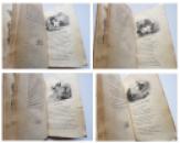 1847 Three Children's Chapbooks, One HAND COLOURED Little Dame Crump & Her Pig  (1)