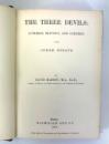 The Three Devils; Luther's, Milton's, and Goethe's, with Other Essays, David Masson, Macmillan, 1874 IMG_3949