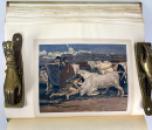 The Idyls of Theocritus; With Bion & Moschus. Translated by Andrew Lang. Illustrated by W. Russell Flint, Medici Society, 1922 limited edition in luxury custom binding IMG_0731