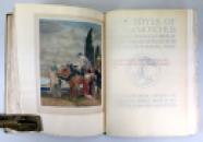 The Idyls of Theocritus; With Bion & Moschus. Translated by Andrew Lang. Illustrated by W. Russell Flint, Medici Society, 1922 limited edition in luxury custom binding IMG_0734