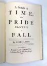 A Stitch in Time; or Pride Prevents a Fall, James Laver, Nonesuch Press, 1927 numbered limited edition IMG_4053