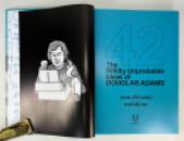 42; The Wildly Improbable Ideas of Douglas Adams, Kevin Jon Davies, Signed Collector's Edition, with wraparound poster IMG_5550