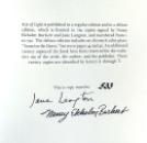 Acts of Light, Emily Dickinson, New York Graphic Society, Signed, numbered deluxe limited edition, 1980 IMG_5312