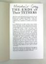The Ends of Their Tethers; Thirteen Sorry Stories, Alasdair Gray, Signed Advance Reading Copy, 2003 IMG_5805