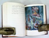 Glasgow School of Art Custom Leather Binding; Klee and Miró, 1966 IMG_5939
