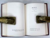 Glasgow School of Art Custom Leather Binding; Klee and Miró, 1966 IMG_5940