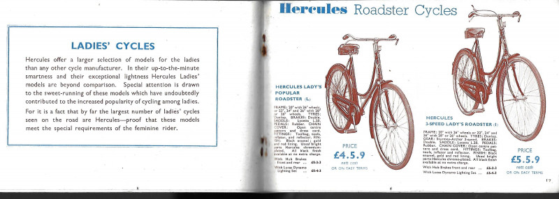 hercules roadster price