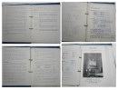 1950s THE CHURCH ORGAN Original Manuscript Book & Drawings Mander Organs MUSIC (1)