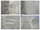 1811 Thomas Paine THE AGE OF REASON Part The Third Handwritten MANUSCRIPT NOTES  (1)
