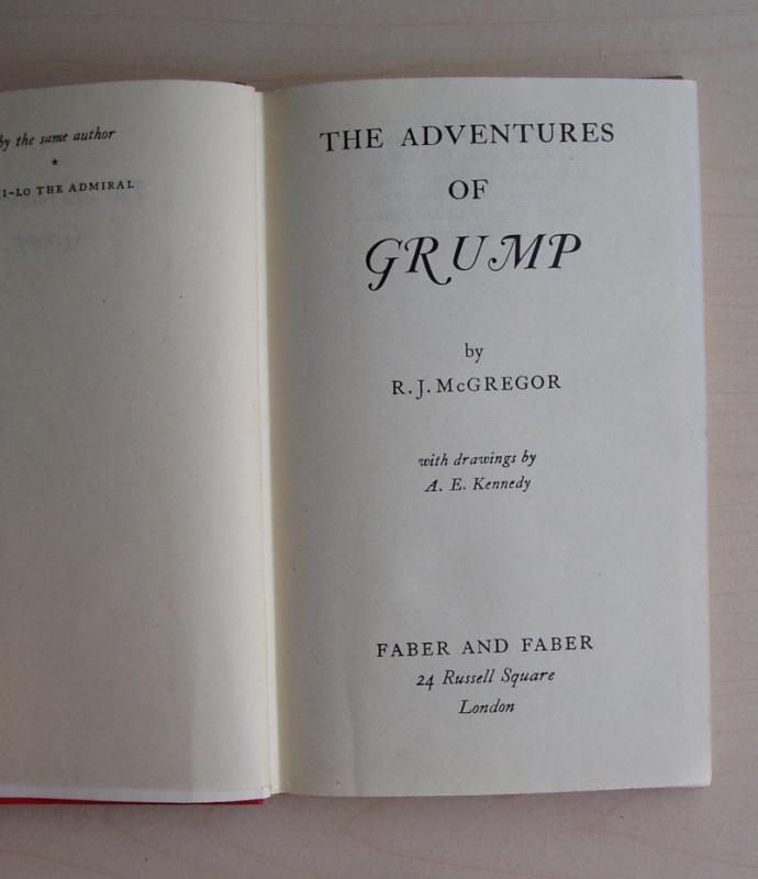 The Adventures of Grump | Books | PBFA